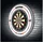 WINMAU Dart-Schutzring Pro Line Weiß