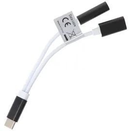 AccuCell 2IN1 AUDIO-ADAPTER USB TYPE C USB-C auf 3,5MM STEREO - KABEL UND LADEANSCHLUSS