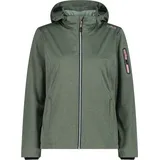 Damen Softshelljacke in Khaki 40