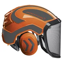 Protos sicherheitshelm integral forest F39, orange/grau