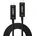 Hybrid-Glasfaserkabel USB Typ C Video m