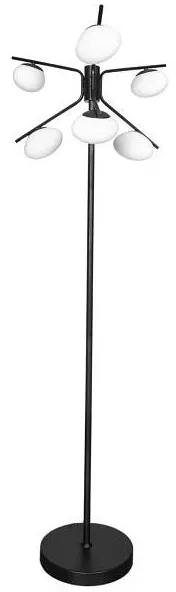 By Rydens Imperia Stehl. H165cm matt schwarz Stehleuchte