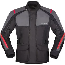 Modeka Varus Motorradjacke Schwarz/Grau 4XL