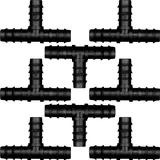 Maitys Tropfbewässerungs-Schlauchverbinder 13 mm schwarz