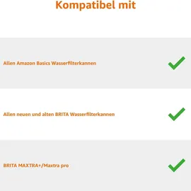 Amazon Basics Wasserfilterpatrone grün 6 St.