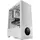 Tacens SAGITTA20, ATX PC-Gehäuse, LED-Bildschirm mit Echtzeit-Temperaturen, 3X 120mm Lüfter, Seitliches Gehärtetes Glas, Front Mesh Metall Staubschutz, CableHatch, USB-C, Weiß