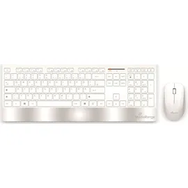 MediaRange Highline Wireless Tastatur DE Set weiß (MROS106)