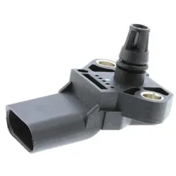VEMO Sensor, Ladedruck Original Qualität Ansauglufttemperatur,Sensor, Ladedruck,Sensor, Saugrohrdruck,Luftdrucksensor, Höhenanpassung 4-polig für SKOD