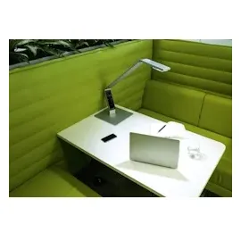 Luctra Table Linear Base Silber