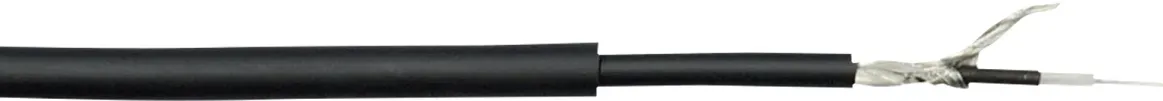 DAP LC-126 Schwarzes asymmetrisches Line-Kabel - 100-m-Rolle