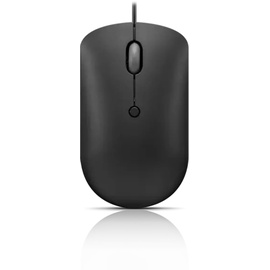 Lenovo 400 USB-C Compact Wired Mouse, Schwarz