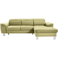 Xora Ecksofa Grün, - 250x167 cm,