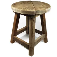 Spetebo Holz Blumenhocker rustikal - 32x26 cm - Deko