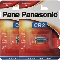 Panasonic 2 Batterien passend für Evva Airkey für Zylinder