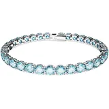 Swarovski Armband, Matrix Tennis Rhodiniertes Armkettchen mit Strahlenden Swarovski Kristallen