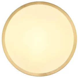 GLOBO Deckenleuchte 1x LED 15W rund messingfarben