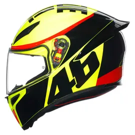 AGV K1 S Grazie Vale Integralhelm - Yellow / Black - M