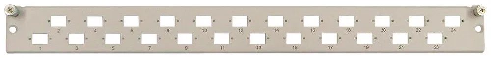 Dätwyler IT Infra LWL Frontplatte f.24xLCD 417279