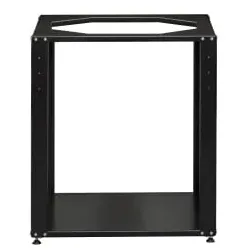 Diamant Grill Fassung mit schwarzer Pulverbeschichtung 17-71600 , Maße: 610 x 610 x 690 mm