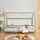 en.casa kids Hausbett Hesel 120 x 200 cm Kiefer grau
