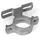TRIZERATOP Schilderschelle, Rohrschelle Typ R107 Für Ø 60mm Rohrpfosten, 70mm
