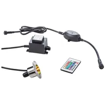 HEISSNER RGB-Quellsteinbeleuchtung, inkl. Trafo und RGB-Controller
