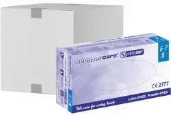 Sempercare® Einmalhandschuhe Nitrile Skin2 3000002158 , 1 Karton = 10 Packungen = 2000 Stück, Größe S