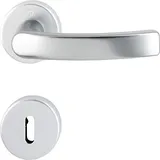 HOPPE Luxembourg Rosettengarnitur Silber F1