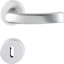 HOPPE Luxembourg Rosettengarnitur Silber F1