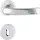 HOPPE Luxembourg Rosettengarnitur Silber F1