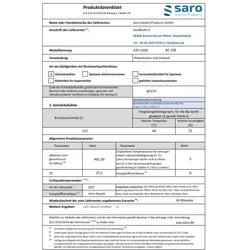 SARO Barkühlschrank Modell BC 138