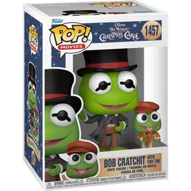 Funko, LLC The Muppets Christmas Carol - Kermit mit Tiny Tim 9 cm