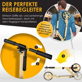 Kesser Cityroller Scooter 205mm Beige