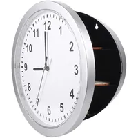 VIFER Safe Secret Compartment Wanduhr Umleitung Hidden Secret Wanduhr Safe Container Box für Geld Stash Schmuck Wertsachen Bargeld Lagerung