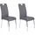 Hela Susi S Esszimmerstuhl, 2er Set 2 Stk.2 oder 4 Stück, mit Griff, grau