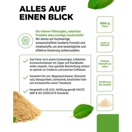 Vit4ever Bio Ashwagandha Pulver 600 g