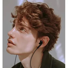 DUDAO X3C In-Ear-Kopfhrer mit USB-C und Kabel, 1,2 m Schwarz - Schwarz