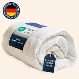 casimum Kamelhaardecke »LUXUS« – 100% Kamelhaar, Größe: 200x220