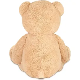 Brubaker XXL Teddybär 100 cm groß - Beige - Stofftier Plüschtier Kuscheltier