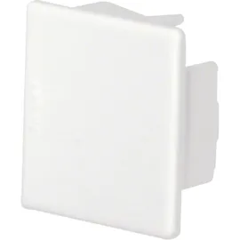 Hager Tehalit Endstück zu LF 30x30mm verkehrsweiß