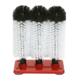 Fuchs Gastronomiebedarf Gläserspülbürstengarnitur 3 x 25 cm