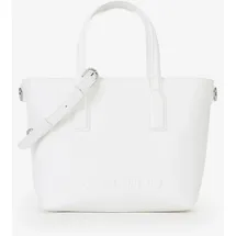 Valentino Pandia Re Handtasche Kunstleder Weiß