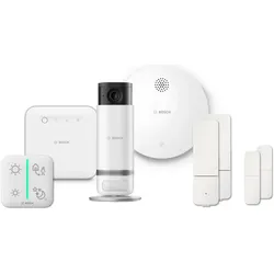 BOSCH Smart-Home Starter-Set "Smart Home Alarmsystem M", weiß, Smart-Home-Stationen