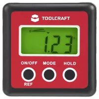 TOOLCRAFT Digitale Wasserwaage TO-4988565 60 mm