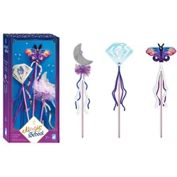 Kreativset JANOD "Magic School - Zauberstäbe", bunt, Kreativsets, Kinder