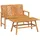 vidaXL Garten-Lounge-Set 2-tlg. Massivholz Akazie braun