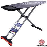 Harbinger Bügelbrett 46x127 cm, höhenverstellbar, rutschfest, für Dampfbügelstation, Ironing Board