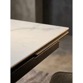 KADIMA DESIGN Esszimmertisch 180 - 260 cm weiß