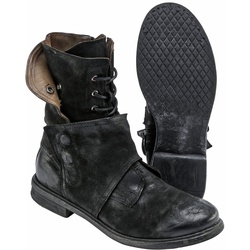 Lederwerk Herren Leder Boot Leder-Boot schwarz 44 - 44