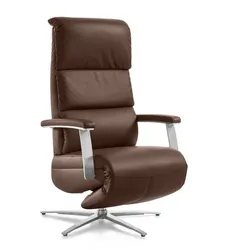 Segmüller Werkstätten Sessel Comforte Uno Anzio D4 Leder Braun